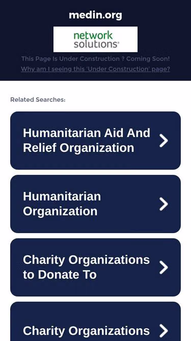 Screenshot of medin.org