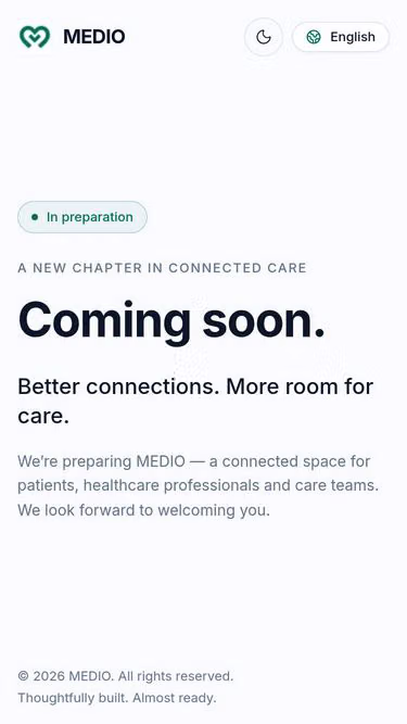 Screenshot of medio.ma