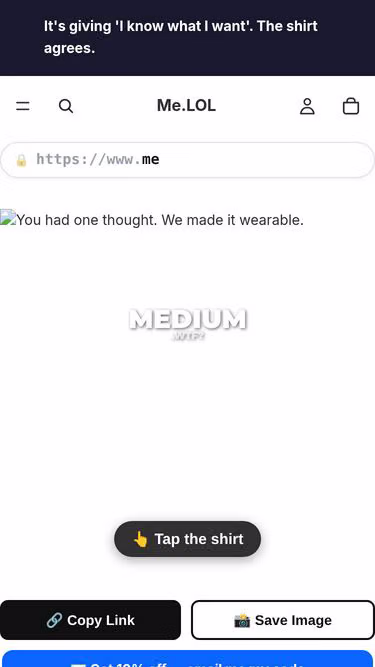 Screenshot of medium.wtf