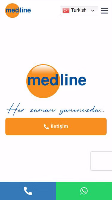 Screenshot of medline.com.tr