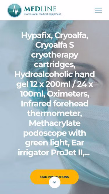 Screenshot of medline.lu