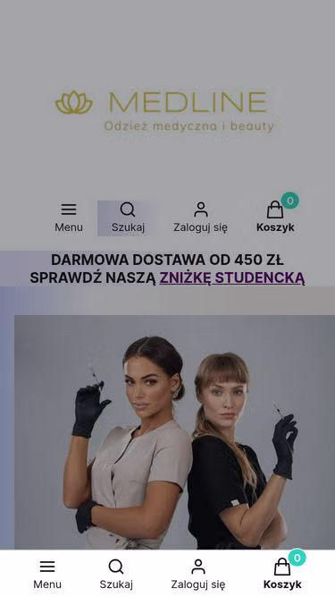 Screenshot of medline.shop.pl