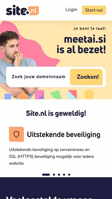 Screenshot of meetai.si