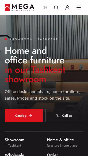 Screenshot of mega.furniture