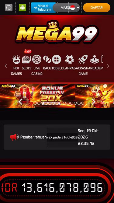 Screenshot of mega99.co.uk