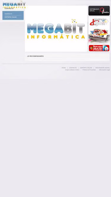 Screenshot of megabit.es
