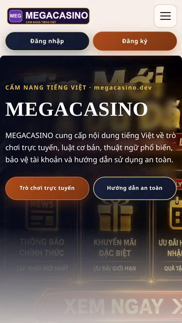 Screenshot of megacasino.dev