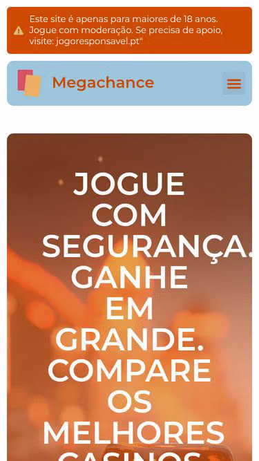 Screenshot of megachance.bet