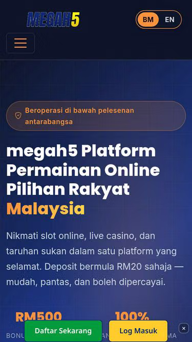 Screenshot of megah5.one