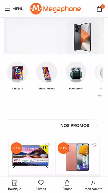 Screenshot of megaphone.ma