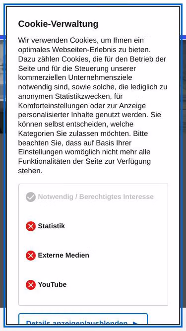Screenshot of megatech.de