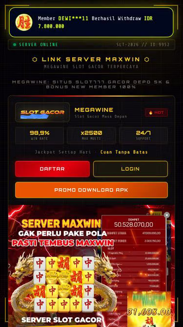Screenshot of megawine.art