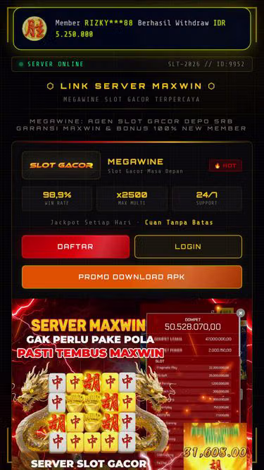 Screenshot of megawine.fun