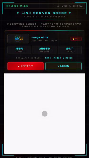 Screenshot of megawine.quest