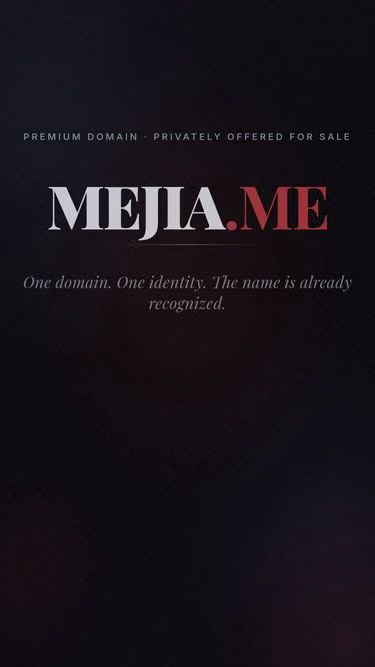 Screenshot of mejia.me
