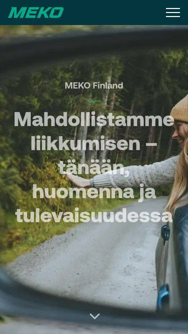 Screenshot of meko.fi