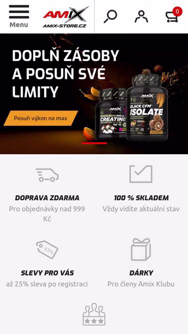 Screenshot of meliora.cz
