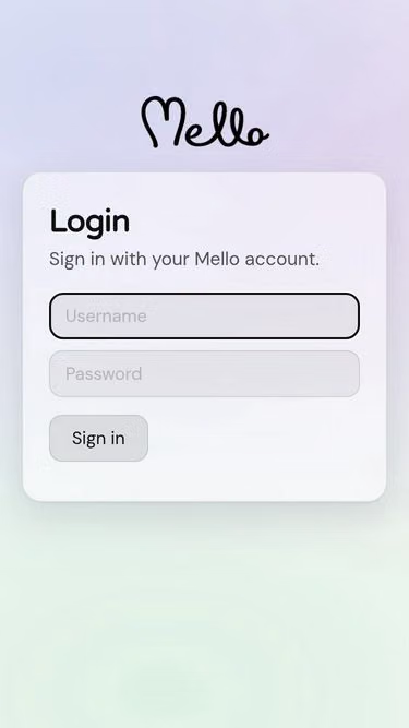 Screenshot of mello.wales