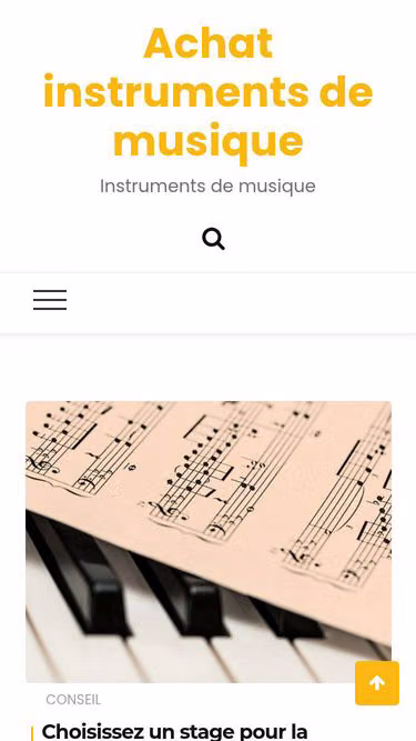 Screenshot of melody.fr