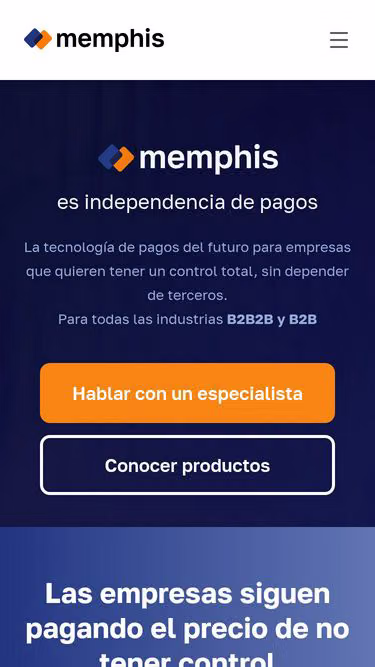 Screenshot of memphis.mx