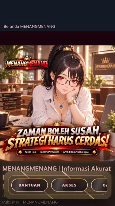 Screenshot of menangmenang.info