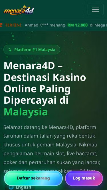 Screenshot of menara4d.run