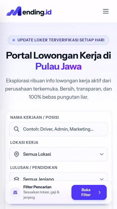 Screenshot of mending.id