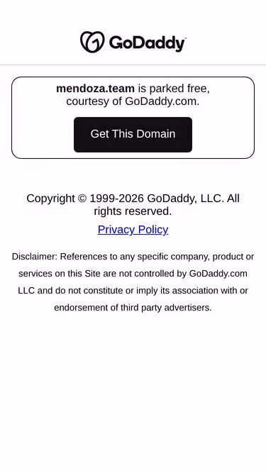 Screenshot of mendoza.team