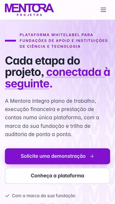 Screenshot of mentora.tec.br