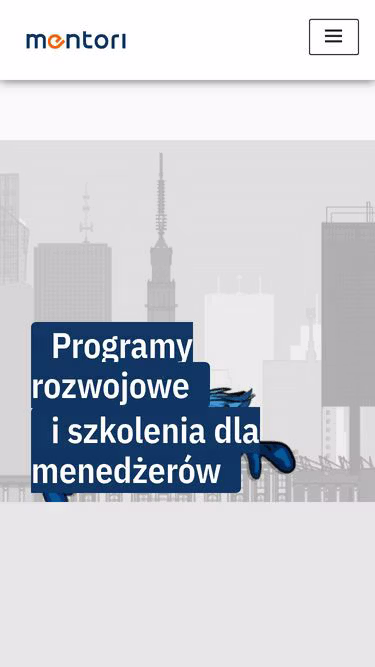 Screenshot of mentori.pl