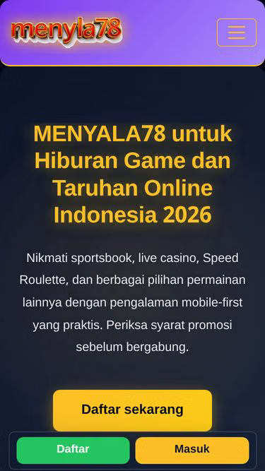 Screenshot of menyala78.asia