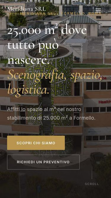 Screenshot of meridiana.net