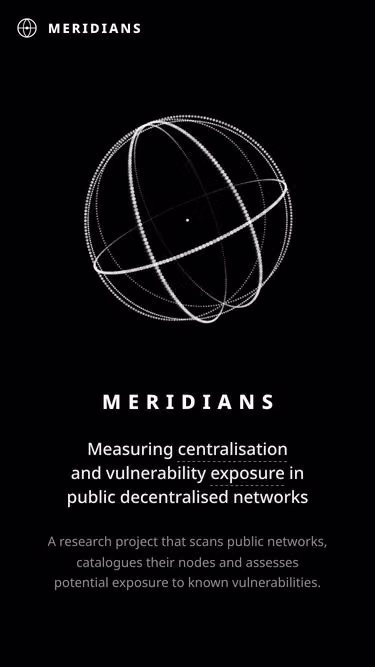 Screenshot of meridians.sh