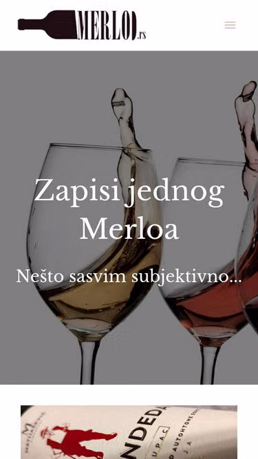 Screenshot of merlo.rs
