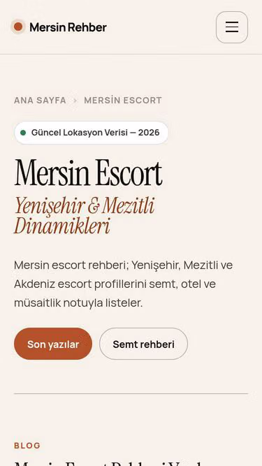 Screenshot of mersinescort.website