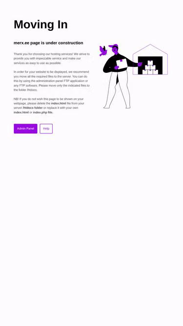 Screenshot of merx.ee