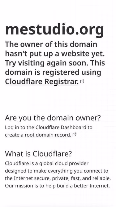 Screenshot of mestudio.org