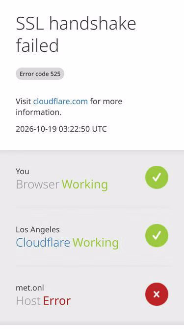 Screenshot of met.onl