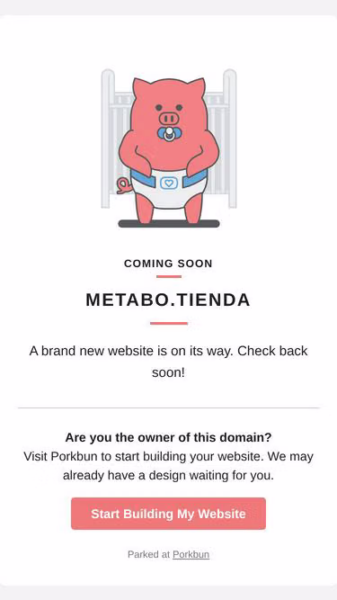 Screenshot of metabo.tienda