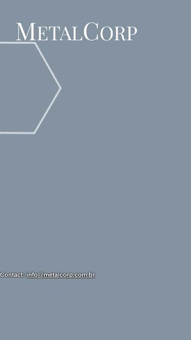 Screenshot of metalcorp.com.br