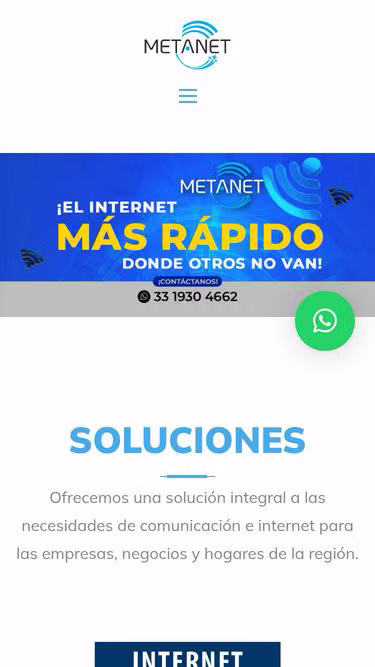 Screenshot of metanet.mx