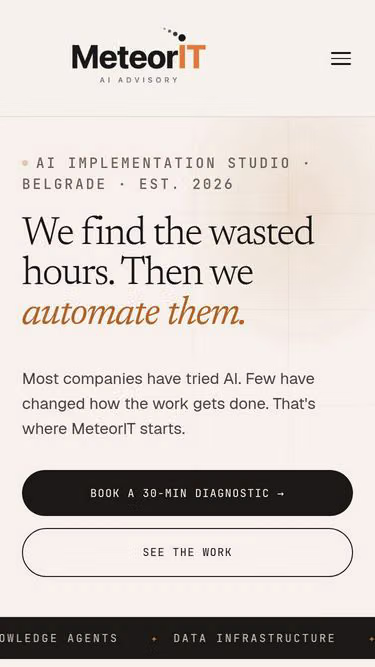 Screenshot of meteorit.rs