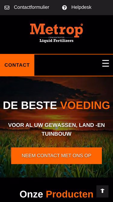 Screenshot of metrop.nl