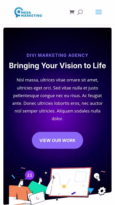 Screenshot of mexa.marketing