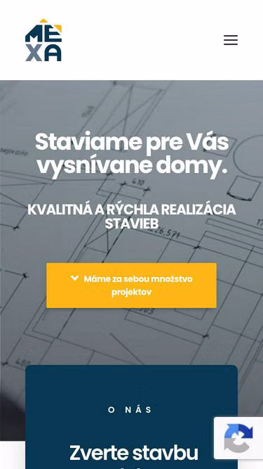 Screenshot of mexa.sk