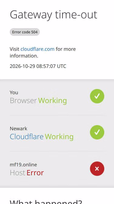 Screenshot of mf19.online