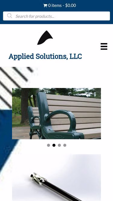 Screenshot of mfd.solutions