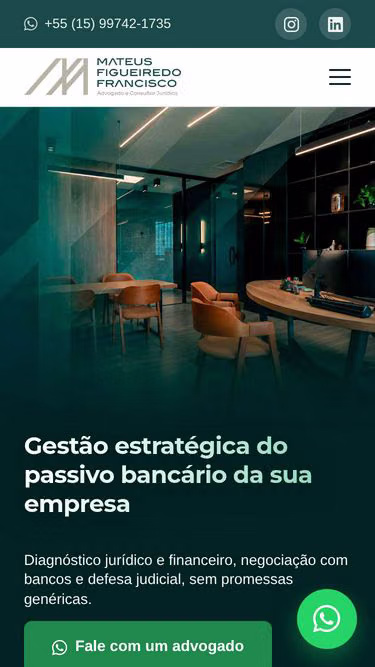 Screenshot of mff.adv.br