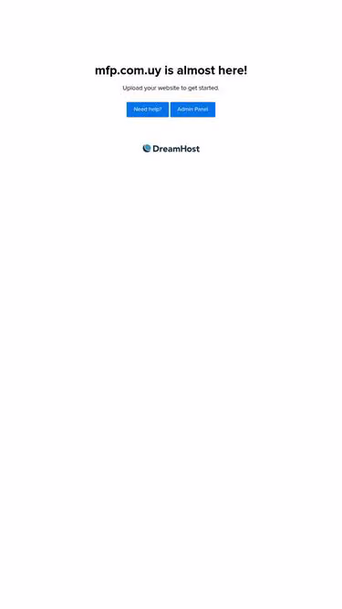 Screenshot of mfp.com.uy