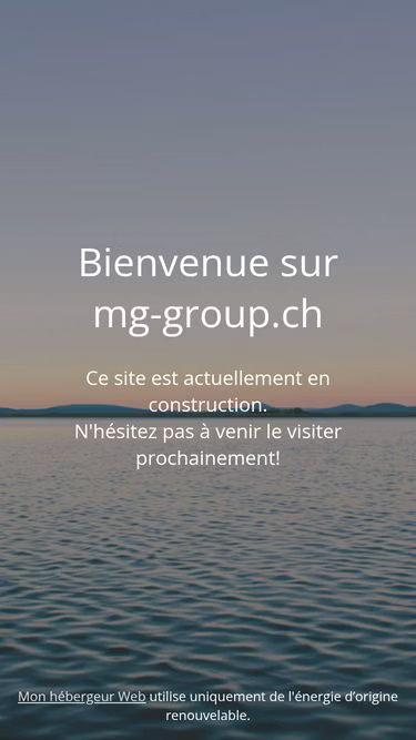 Screenshot of mg-group.ch